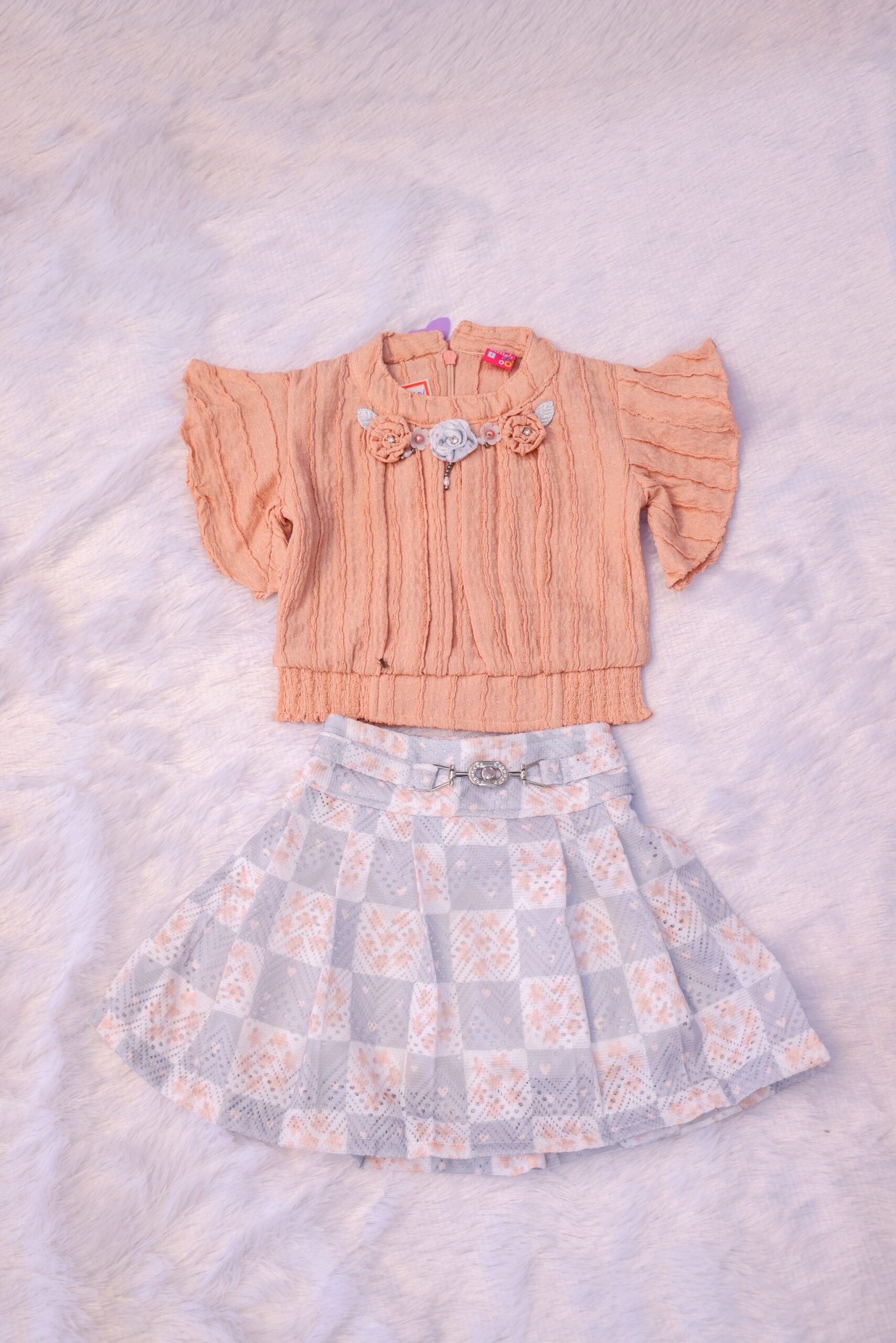 Floral Mini Skirt - Image 14