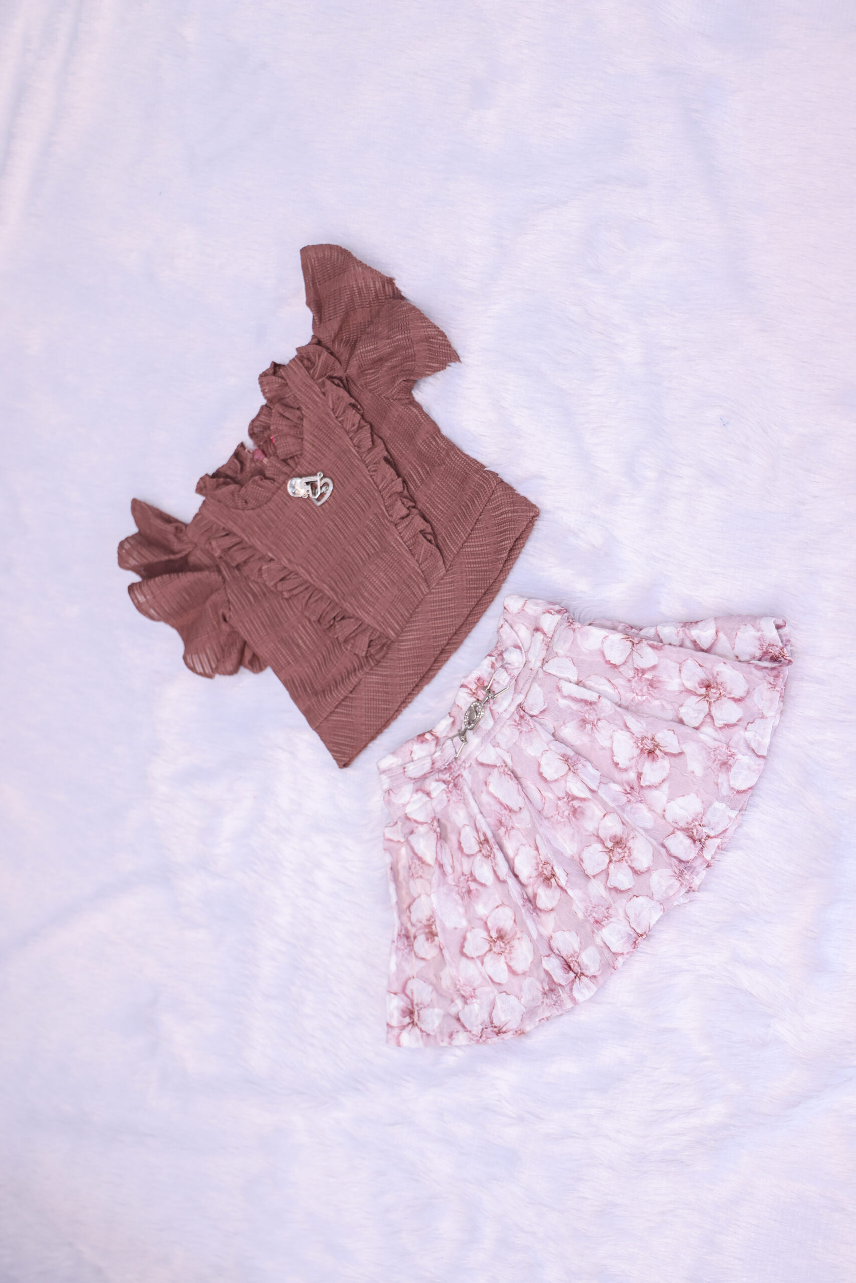 Floral Mini Skirt - Image 6